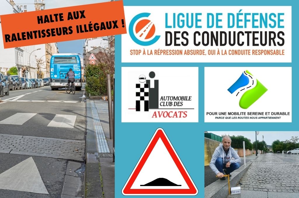 Comment se battre contre un ralentisseur non conforme ?