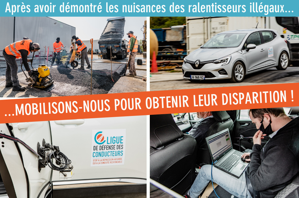 Ralentisseurs illégaux : après un carton sur les réseaux sociaux,  place à la suite de notre plan d’actions !