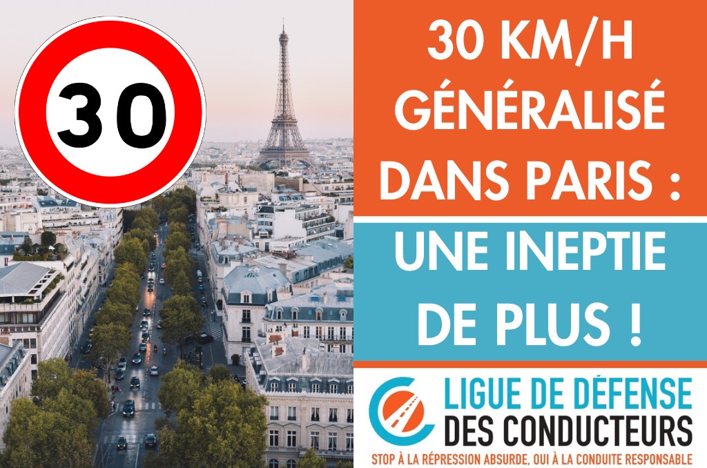 30 km/h à Paris : la mesure validée en justice