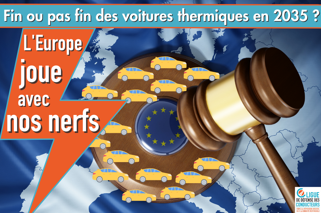 Fin ou pas fin des voitures thermiques en 2035 : l’Europe joue avec nos nerfs