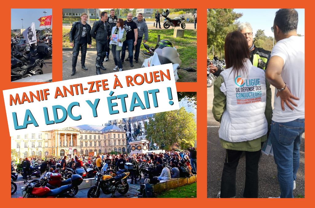 ZFE de Rouen : La Ligue de Défense des Conducteurs et la FFMC 76 unies contre sa mise en place