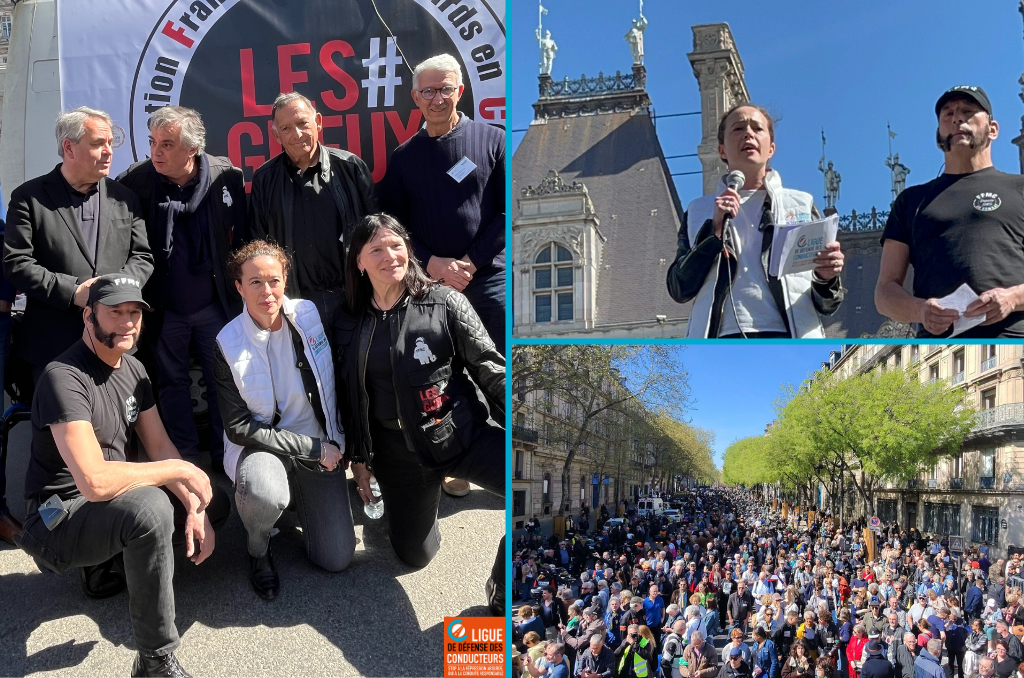 La FFMC, les #Gueux et les Conducteurs main dans la main contre les ZFE